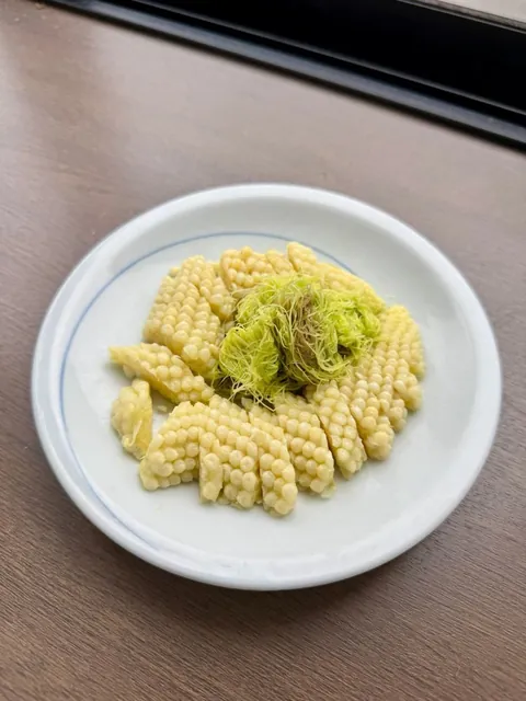 ヤングコーンのぬか漬け